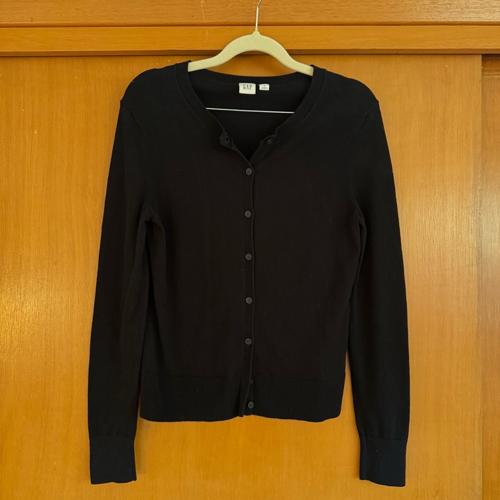GAP Black Women's Cardigan Sweater